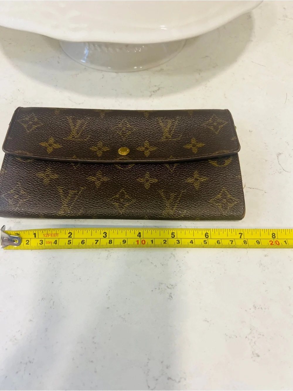Authentic Louis Vuitton Monogram Porte Trésor International Long Wallet France